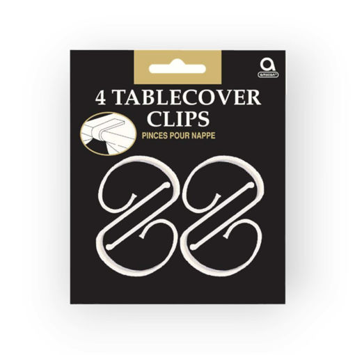 Picture of PLASTIC TABLE COVER CLIPS 4PCS